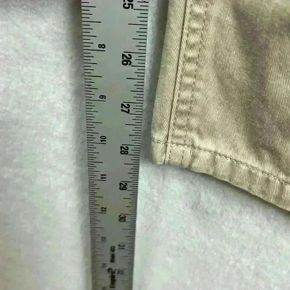 Lauren Jeans Co. Women’s Jeans Size 12 Tan Straight Leg - Picture 9 of 10